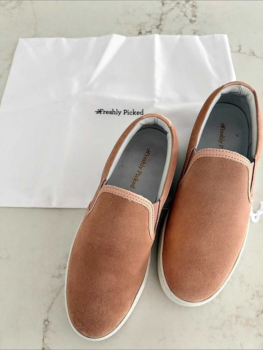 Freshly Picked Slip-On Sneakers in Pink